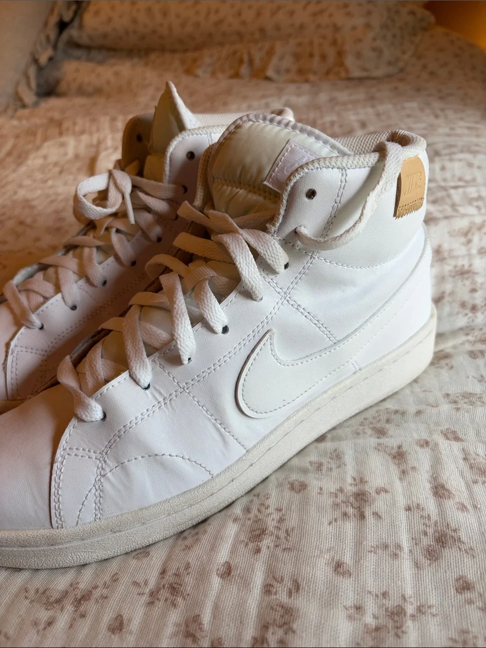 Nike Women's White High-Top Sneakers